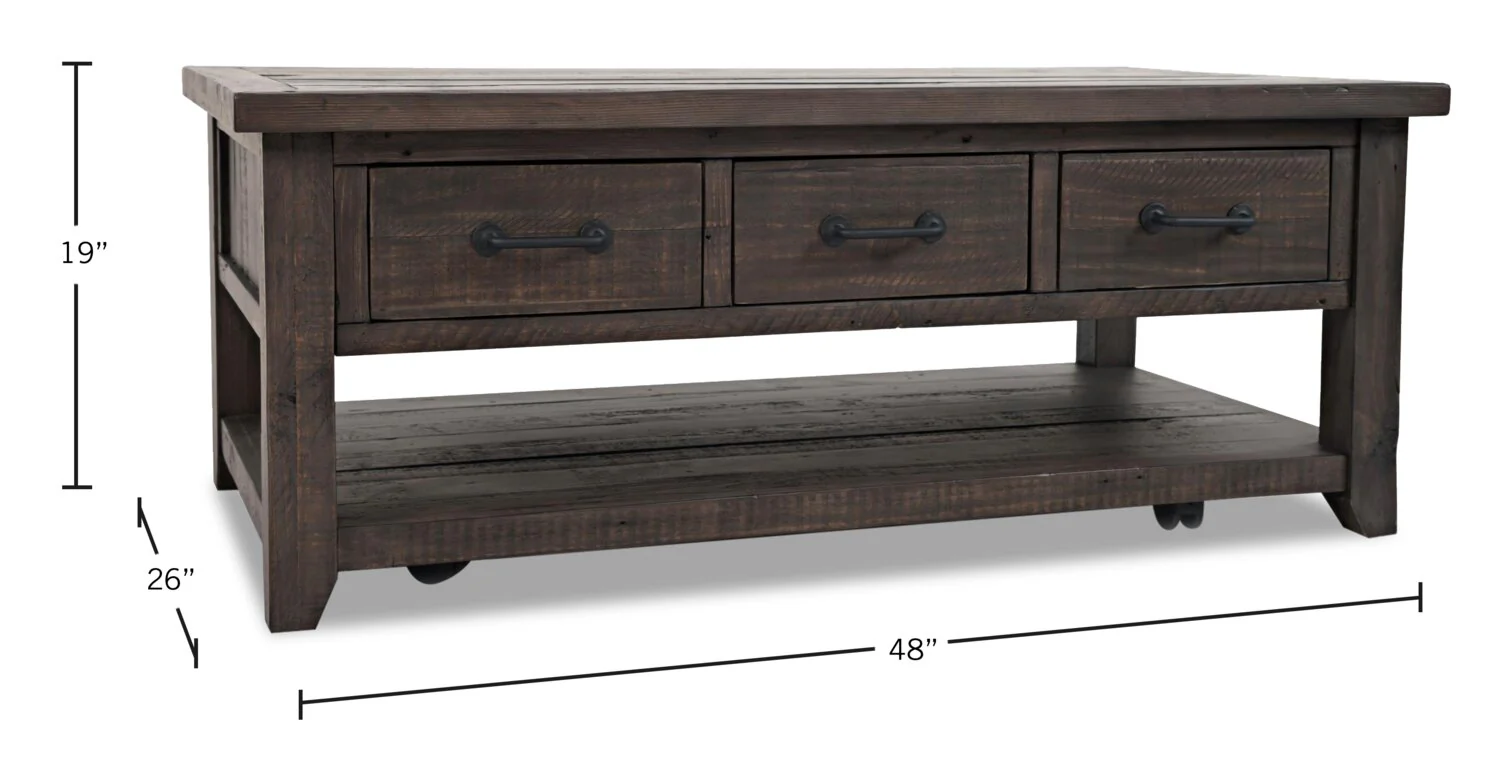 Morgan Coffee Table - Brown - Image 10