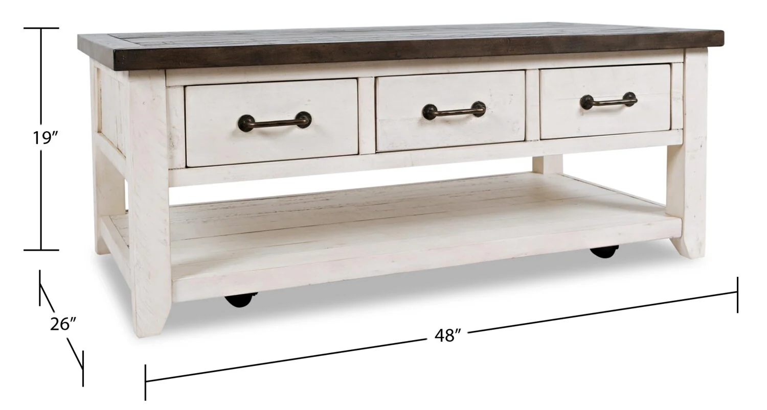 Morgan Coffee Table - White - Image 8