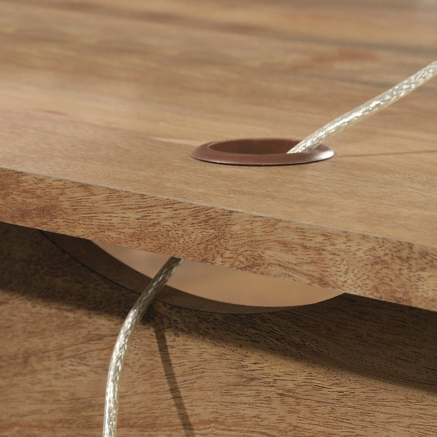 Moura L-Shaped Desk - Sindoori Mango - Image 3