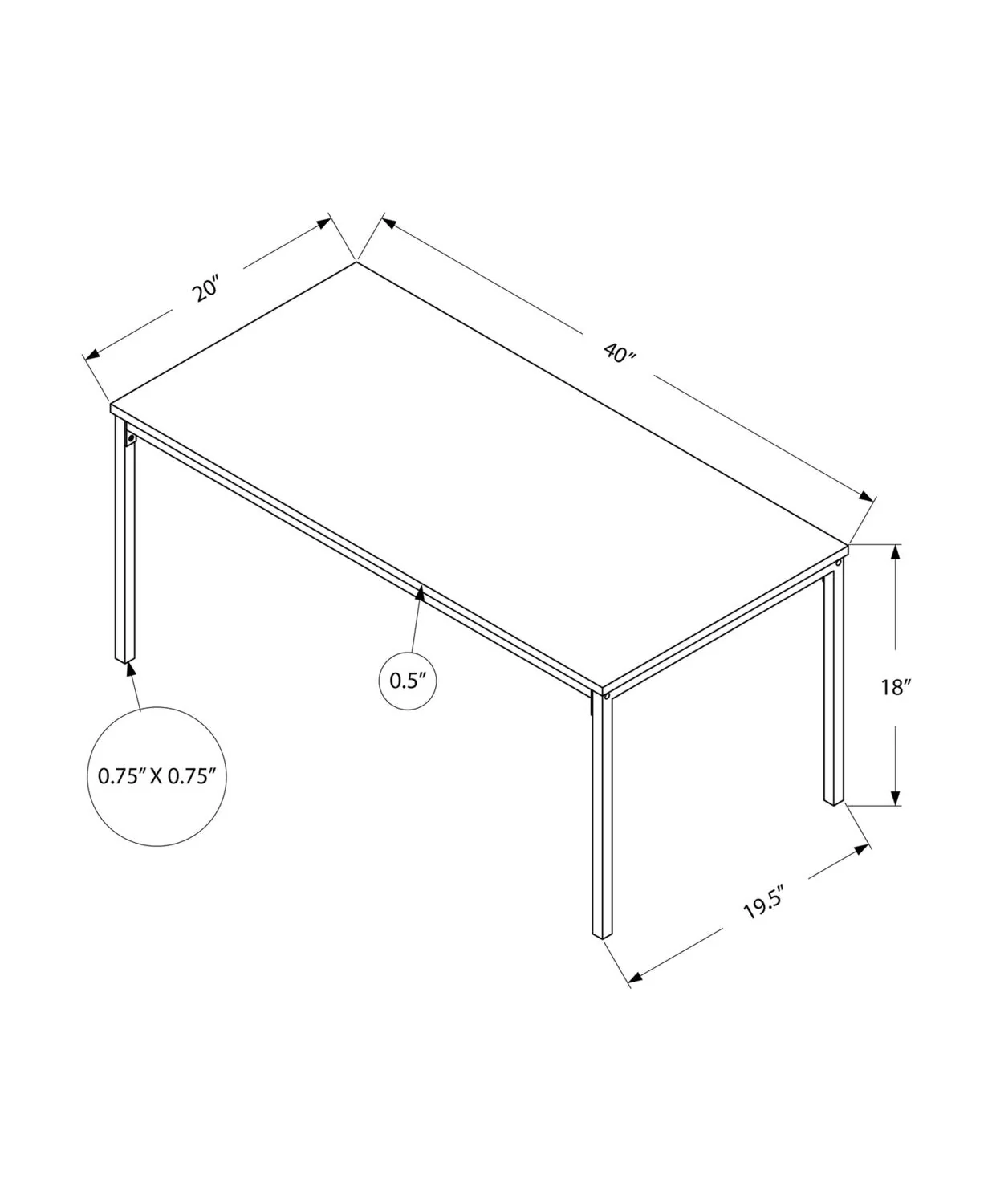 Munro Coffee Table - Grey - Image 8