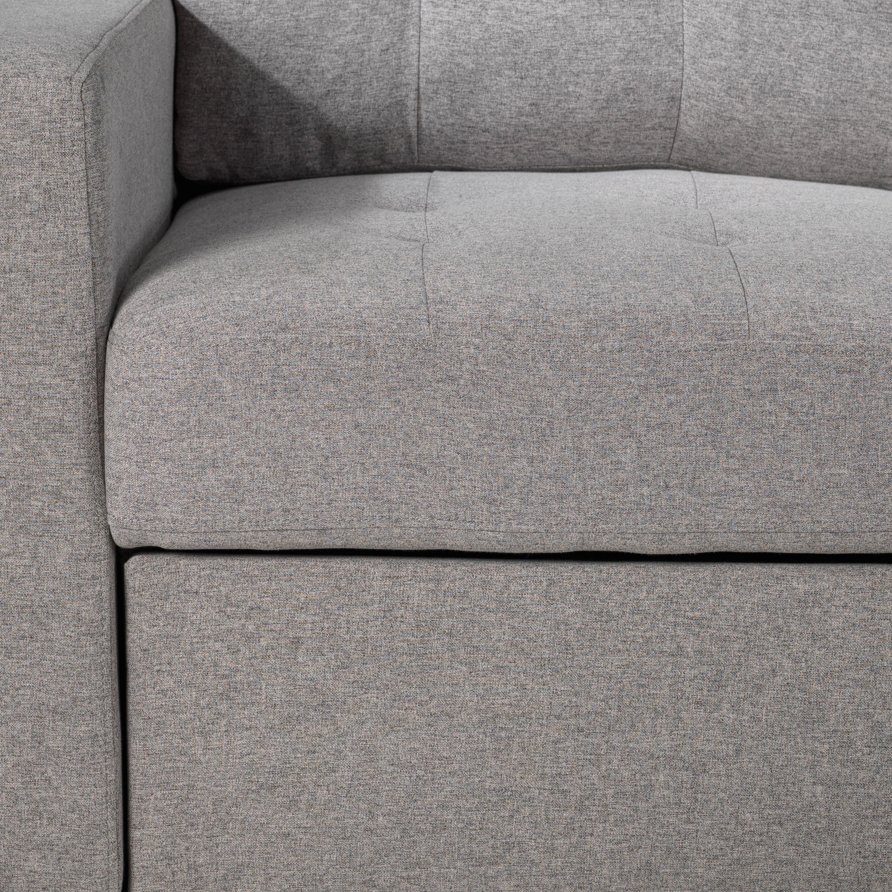 Nappier Pop-Up Sofabed - Light Grey - Image 8