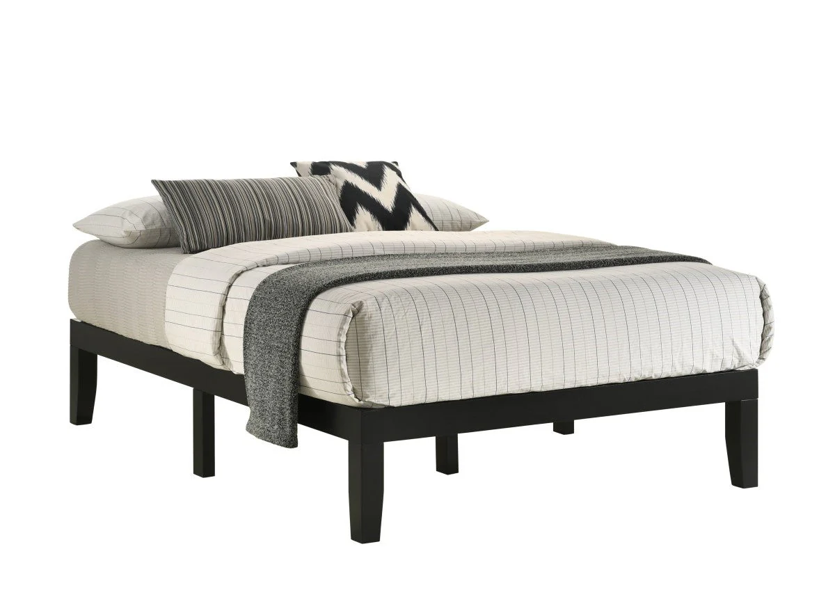 Naven Full Platform Bed - Black - Image 3