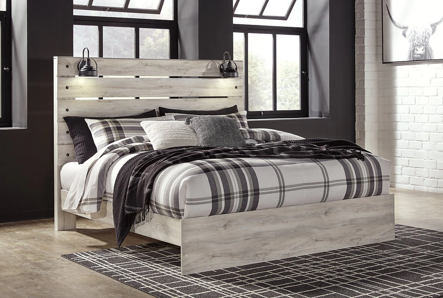 Naylon 6-Piece King Bedroom Set - White - Image 4