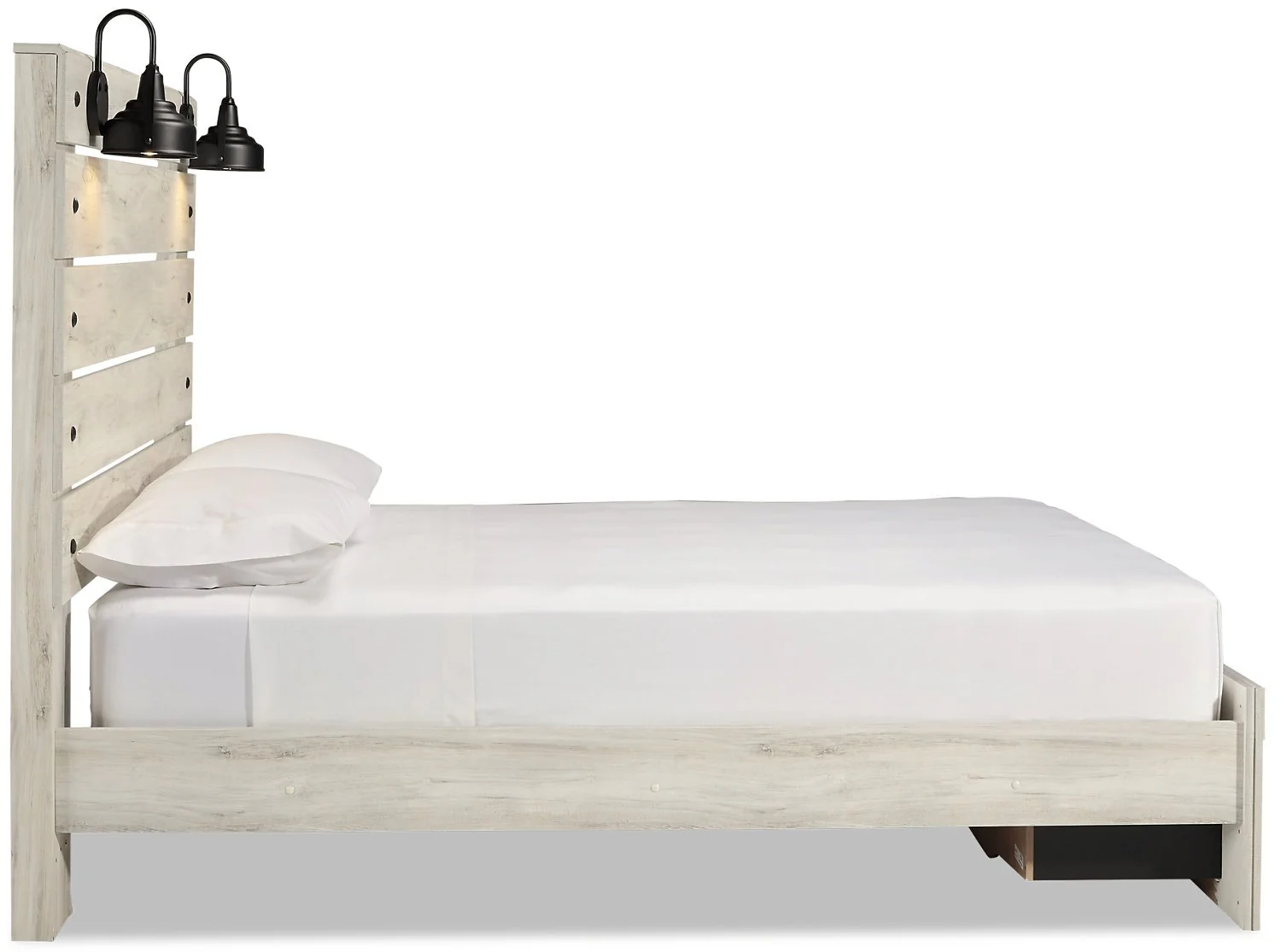 Naylon 6-Piece Queen Storage Bedroom Set - White - Image 5