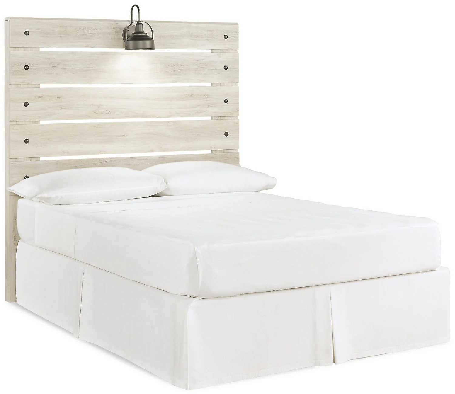Naylon Full Panel Headboard - White