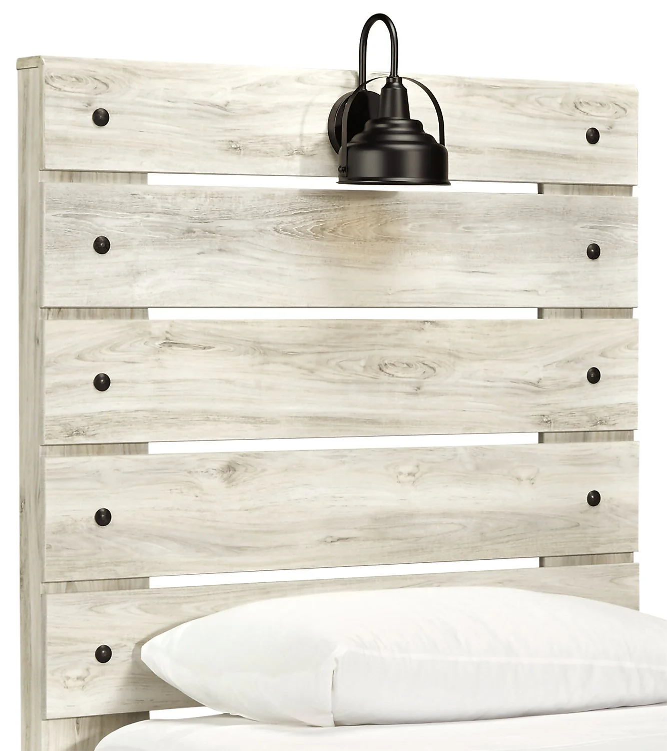 Naylon Twin Side Storage Bed - White - Image 8