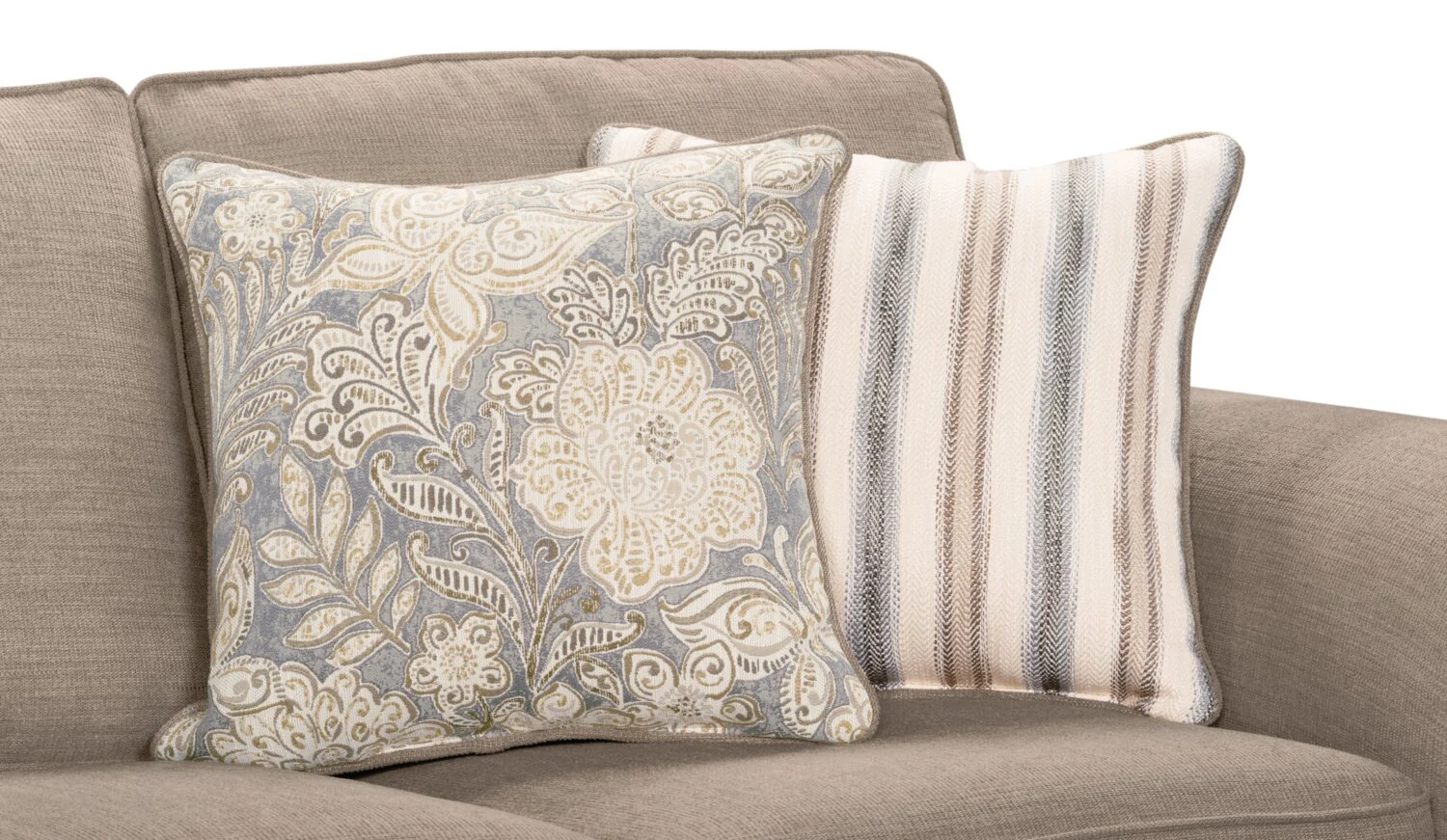 Norden Chenille Sofa - Beige - Image 6