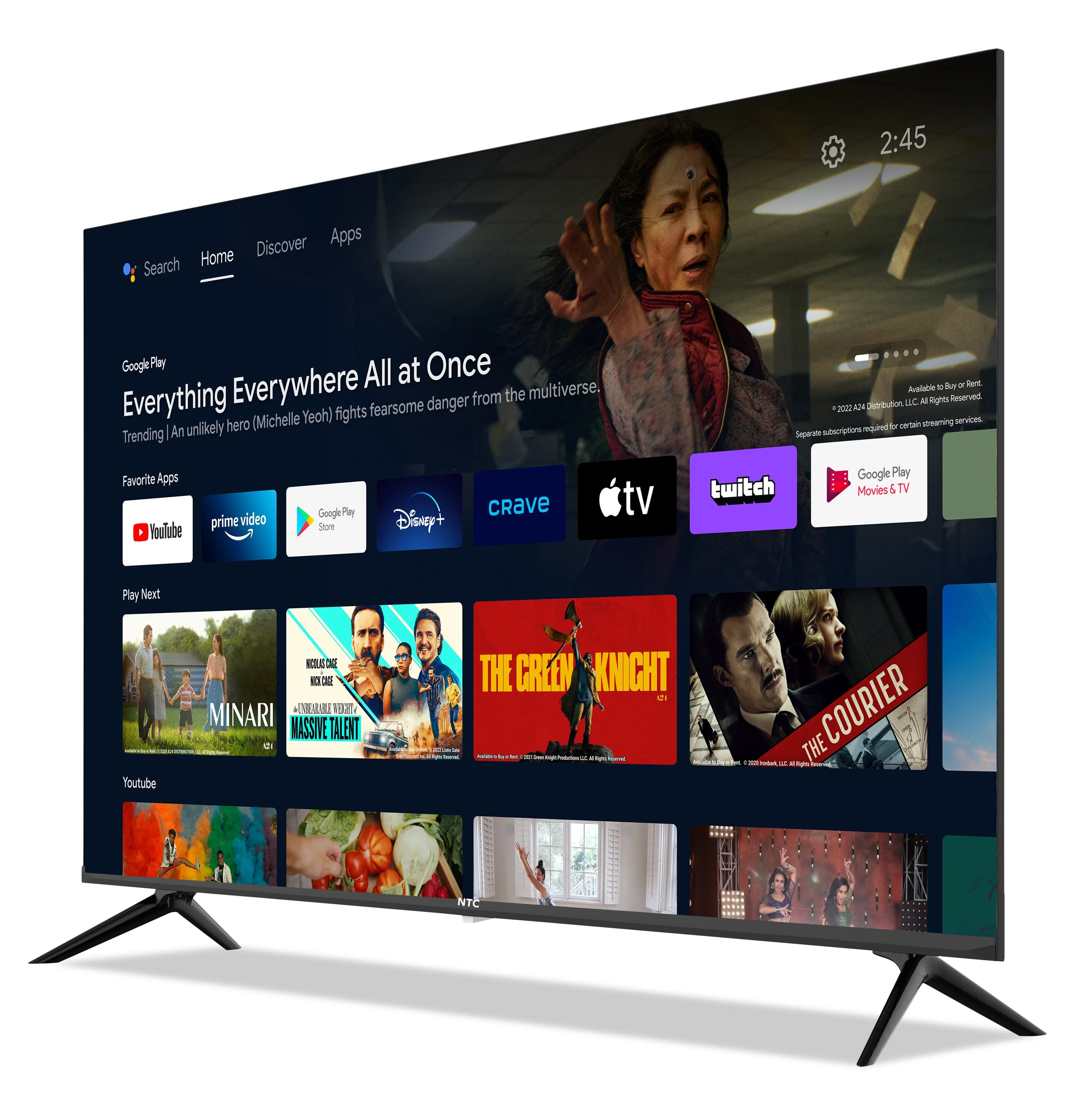 NTC 50" UHD Smart Android TV - Image 2