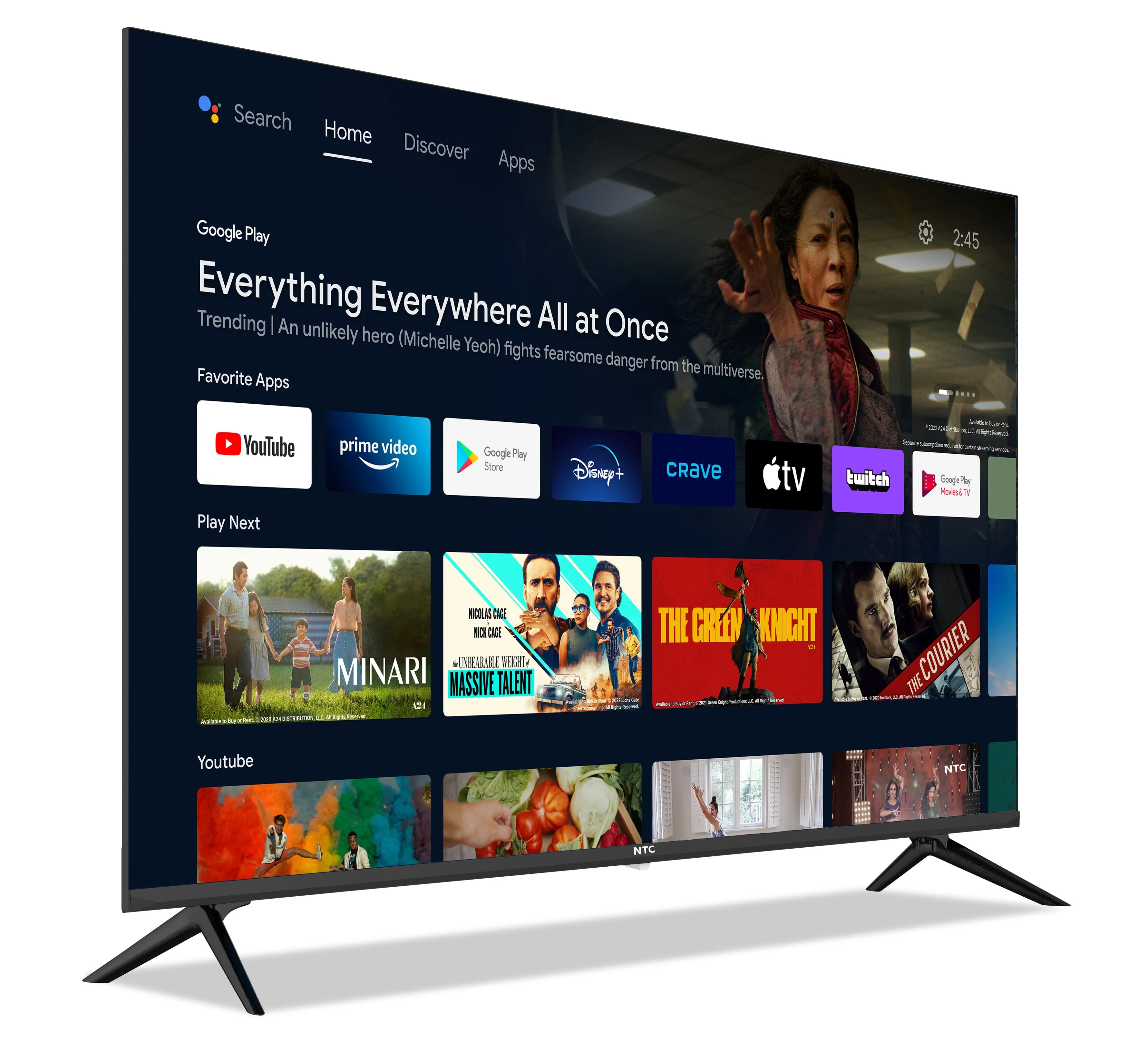 NTC 50" UHD Smart Android TV - Image 3