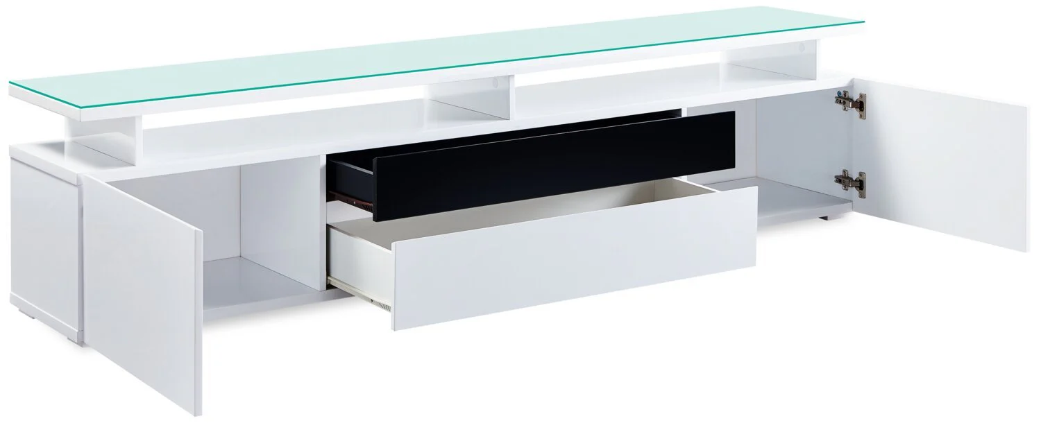 Odele 68" TV Stand - White - Image 2