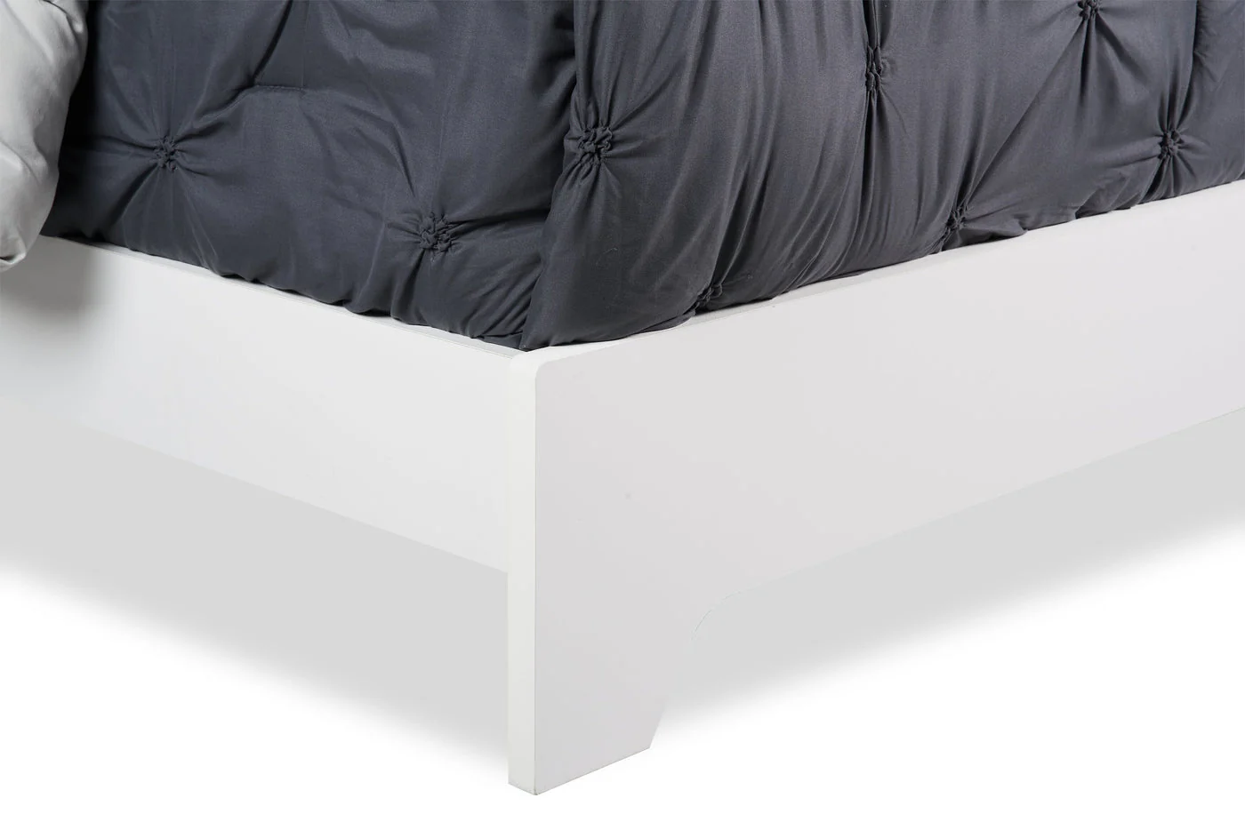 Odense Queen Bed - White - Image 4