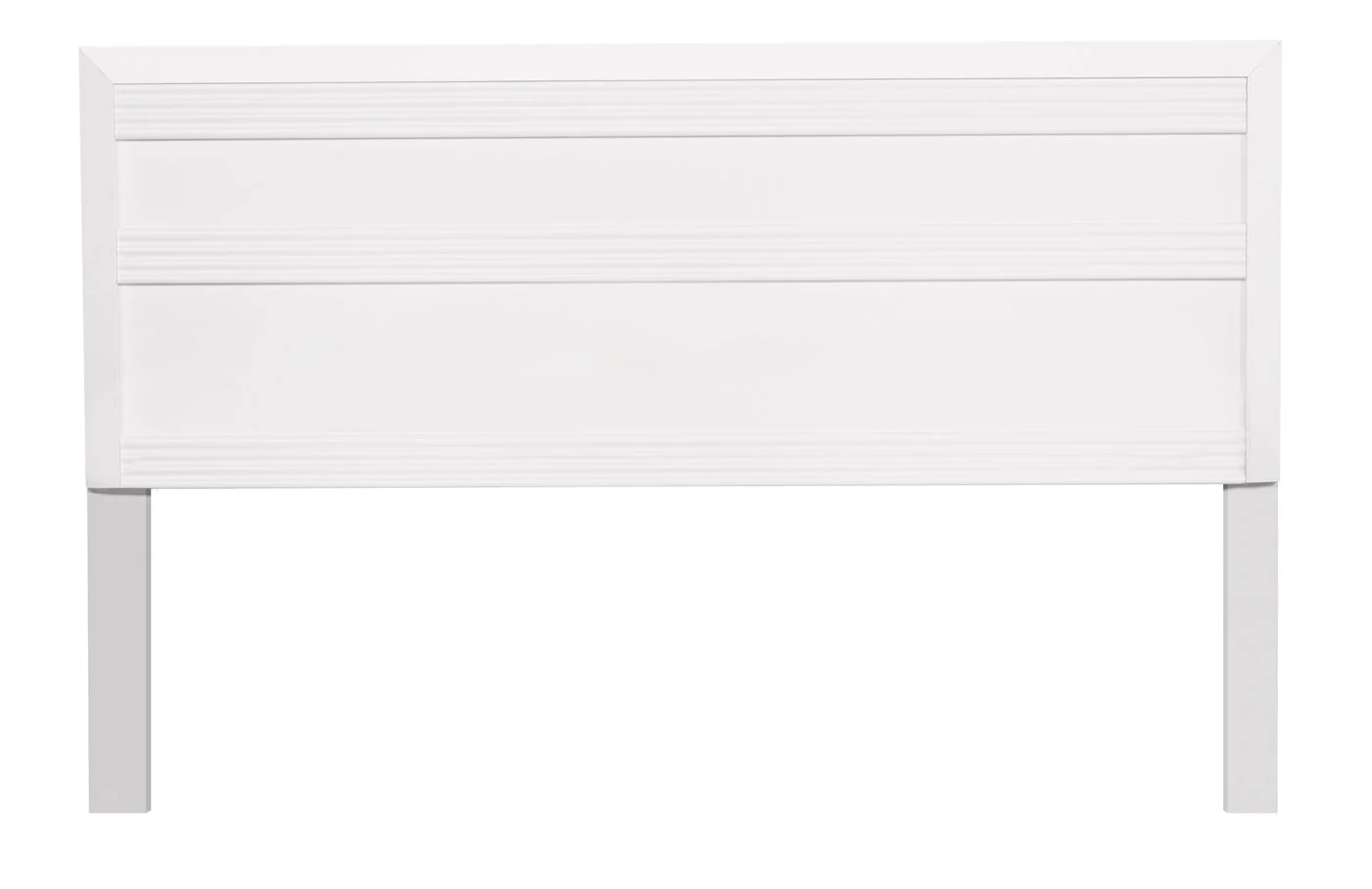 Odense Queen Panel Headboard - White - Image 2