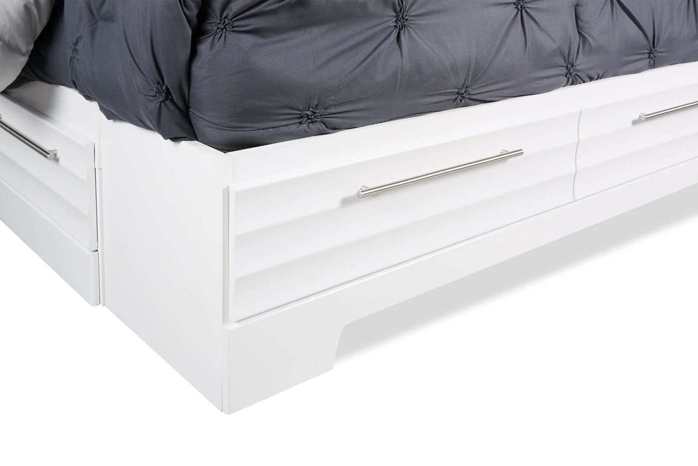 Odense Queen Storage Bed - White - Image 6