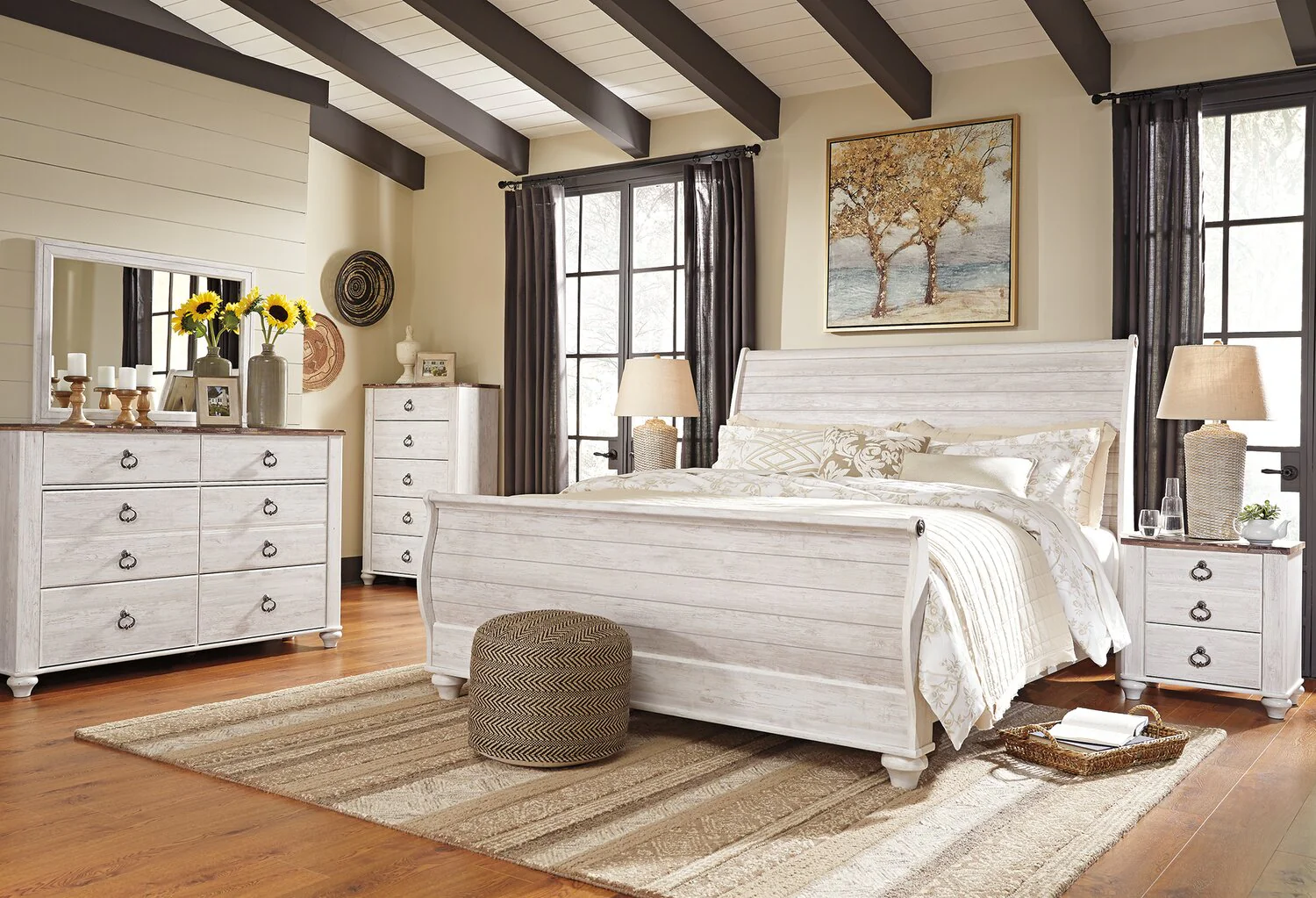 Ohrtman King Sleigh Bed - Image 2