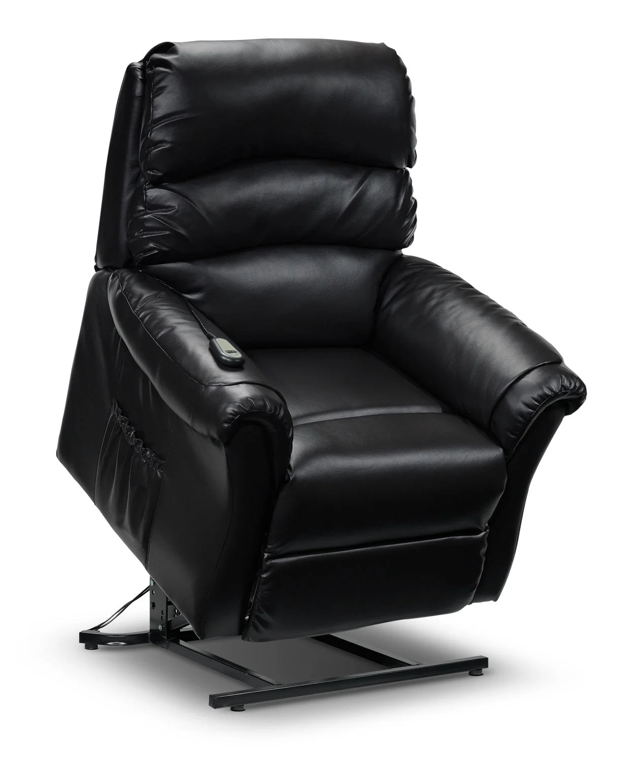 Olivia Power Lift Recliner - Dark Brown - Image 7