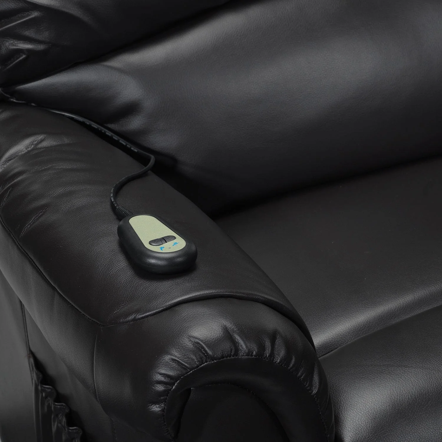 Olivia Power Lift Recliner - Dark Brown - Image 9