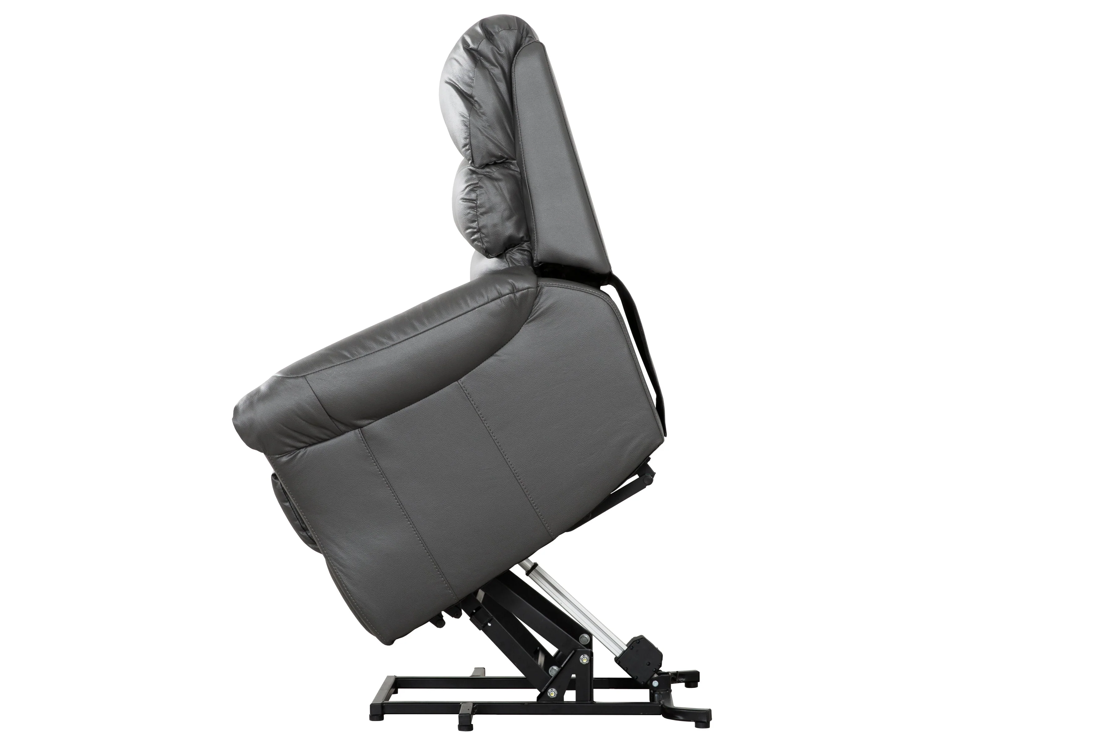 Olivia Power Lift Recliner - Grey - Image 4