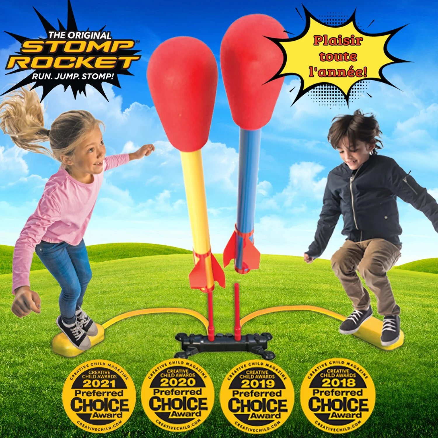 Original Stomp Rocket® Dueling Rockets™ - Image 5