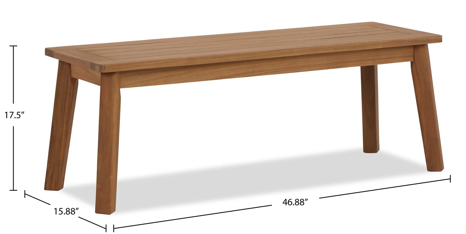 Panama Patio Dining Bench - Image 10