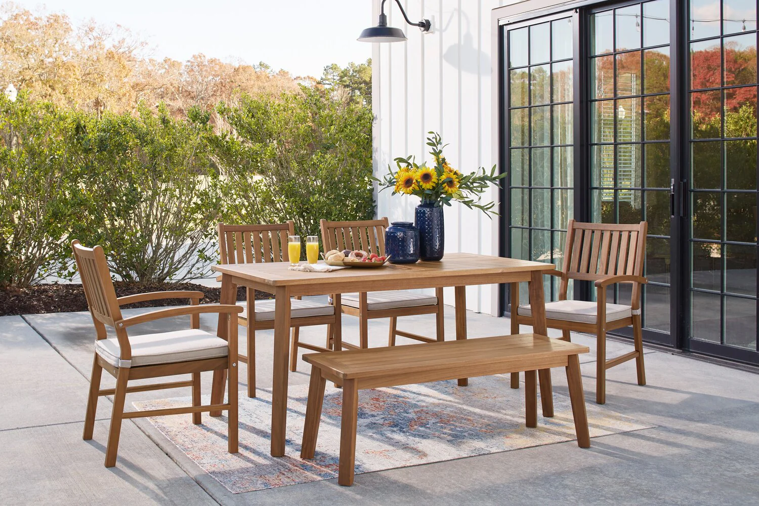 Panama Patio Dining Bench - Image 6