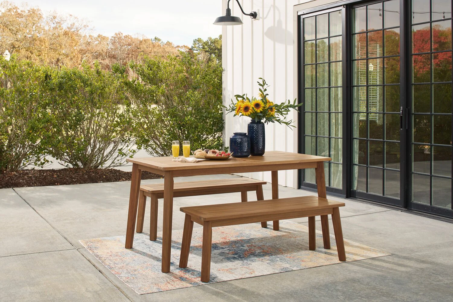 Panama Patio Dining Bench - Image 9