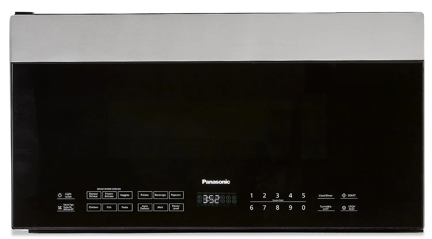 Panasonic 1.9 Cu. Ft. 400 CFM Over-the-Range Genius® Microwave - NN-SG158S - Image 3