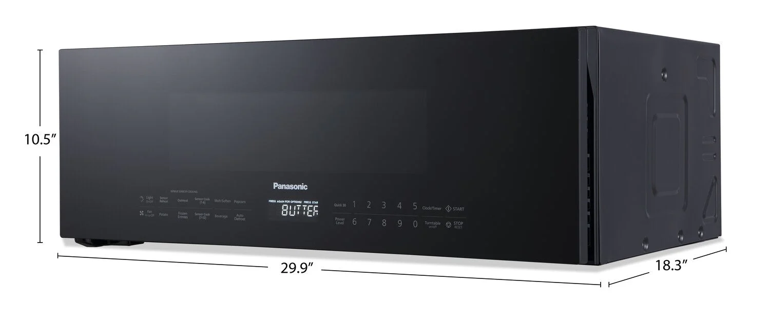 Panasonic 1.2 Cu. Ft. Low-Profile Over-the-Range Microwave - NNSG65NB - Image 5