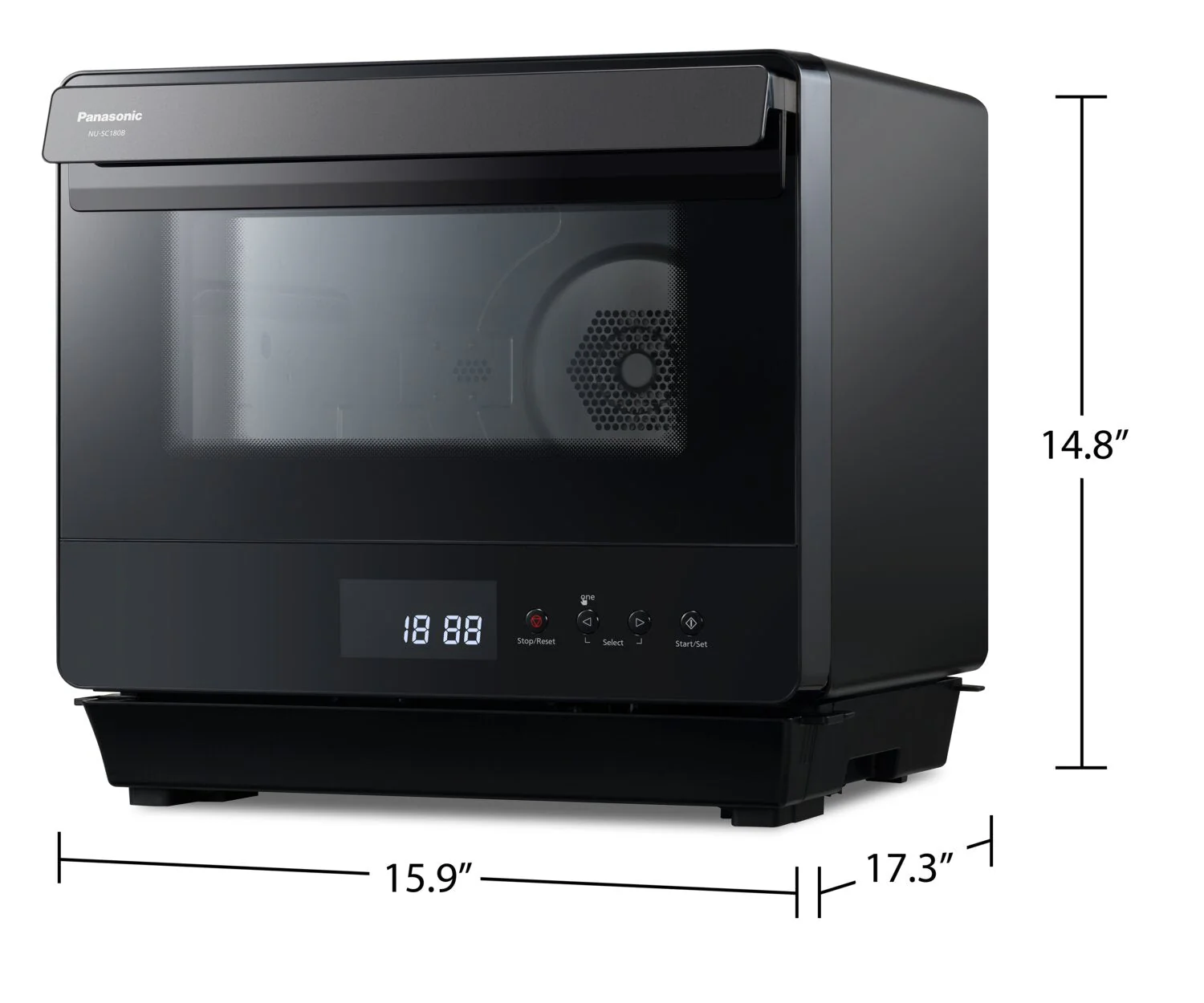 Panasonic 2-in-1 Convection Steam Oven - NUSC180B - Image 7