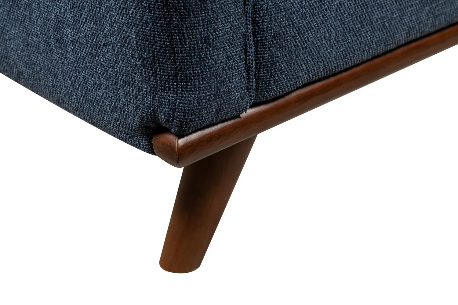 Patrice Linen-Look Chair - Blue - Image 3