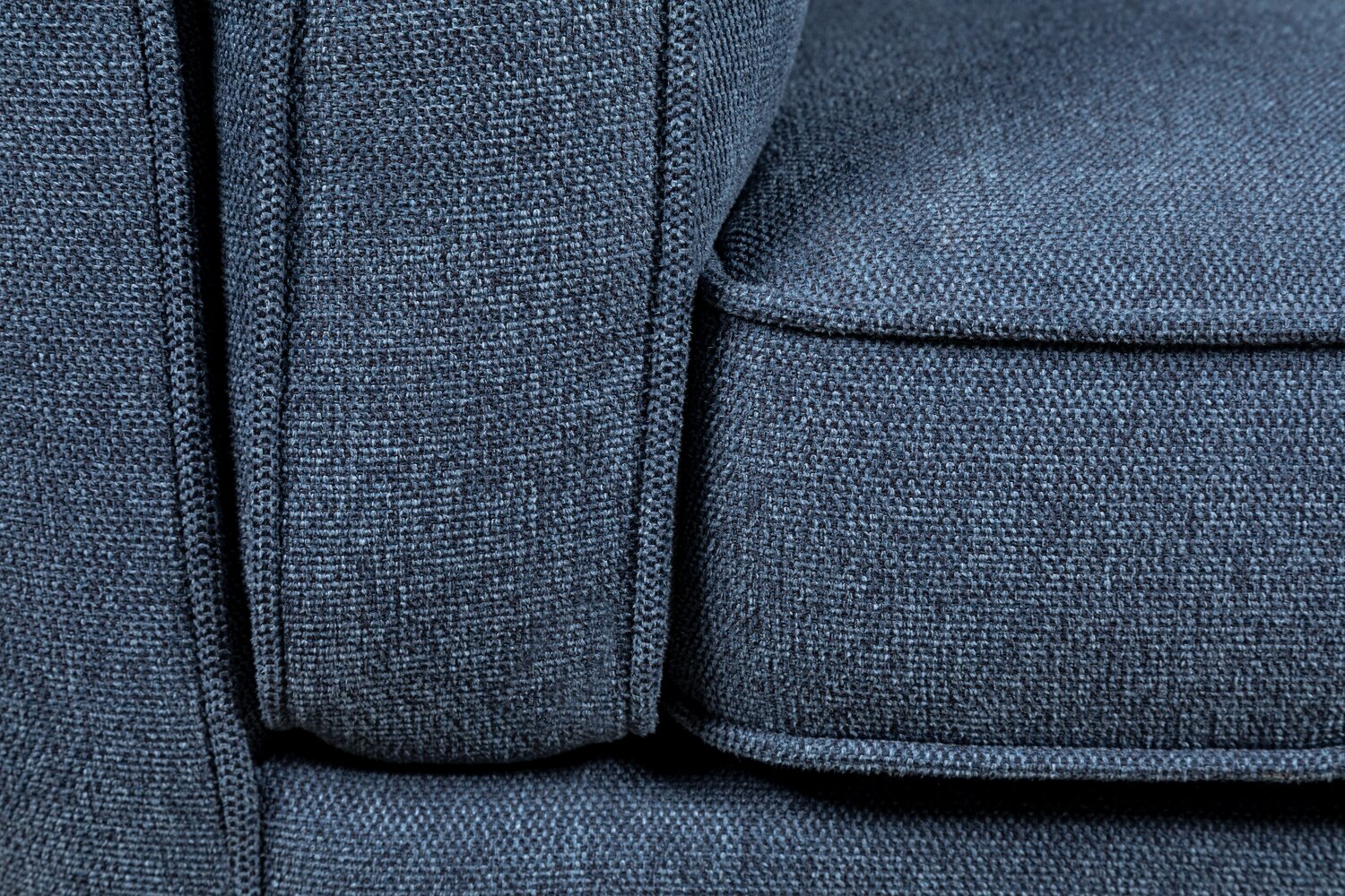 Patrice Linen-Look Chair - Blue - Image 4