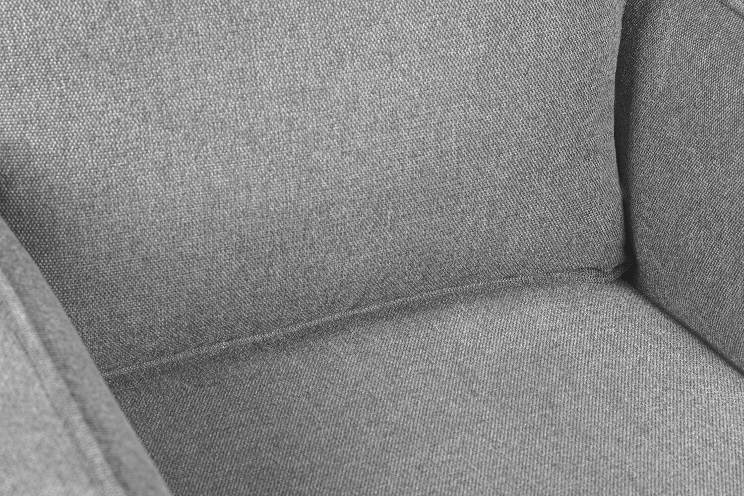 Patrice Linen-Look Chair - Grey - Image 6