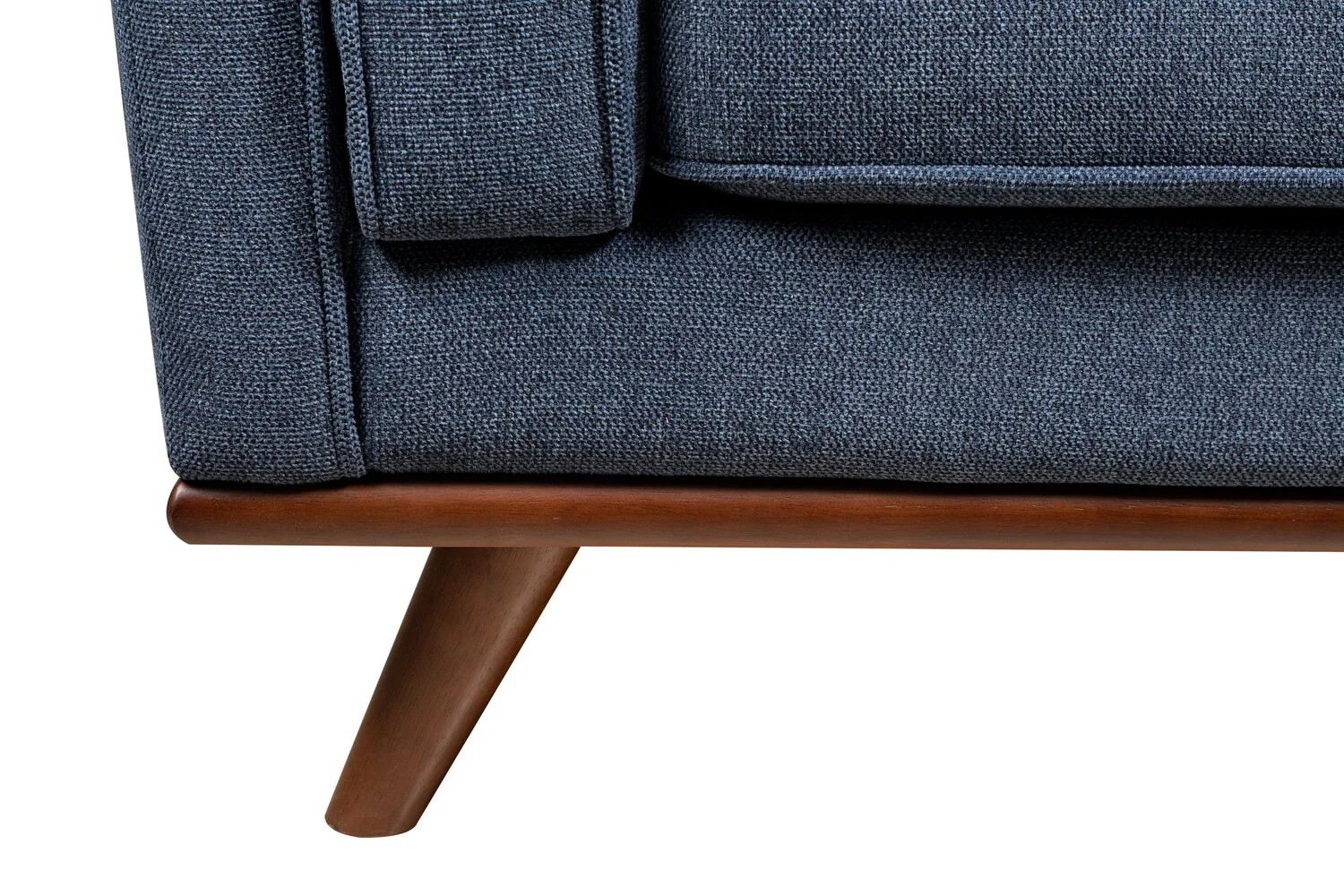 Patrice Linen-Look Sofa - Blue - Image 13