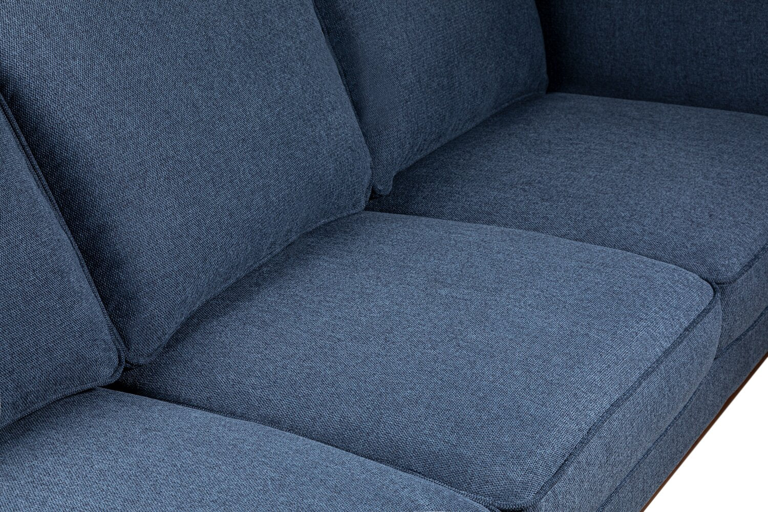 Patrice Linen-Look Sofa - Blue - Image 9