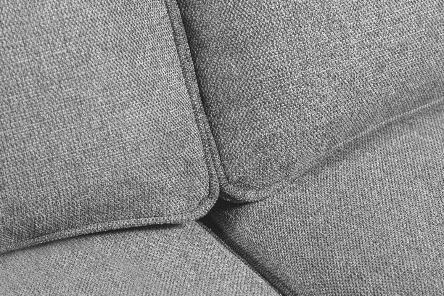 Patrice Linen-Look Sofa - Grey - Image 10