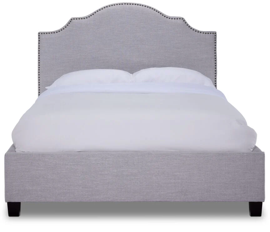 Pinon King Bed - Light Grey - Image 2