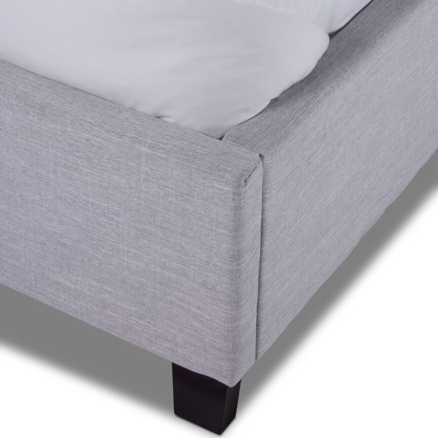 Pinon King Bed - Light Grey - Image 4