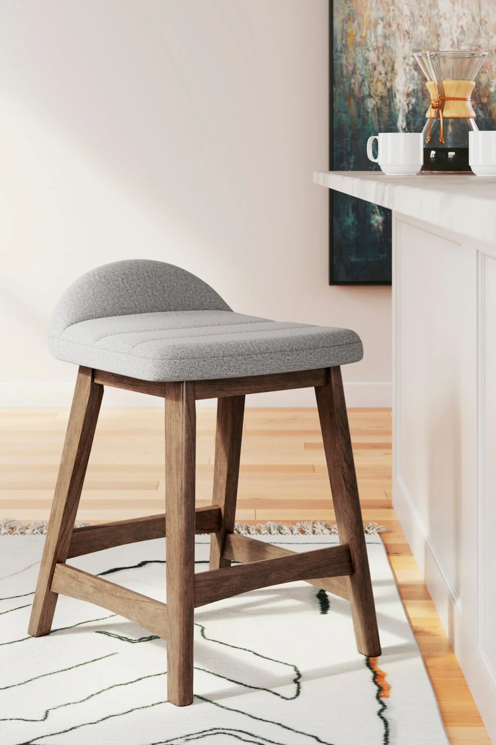 Pocono Counter-Height Stool - Grey - Image 10