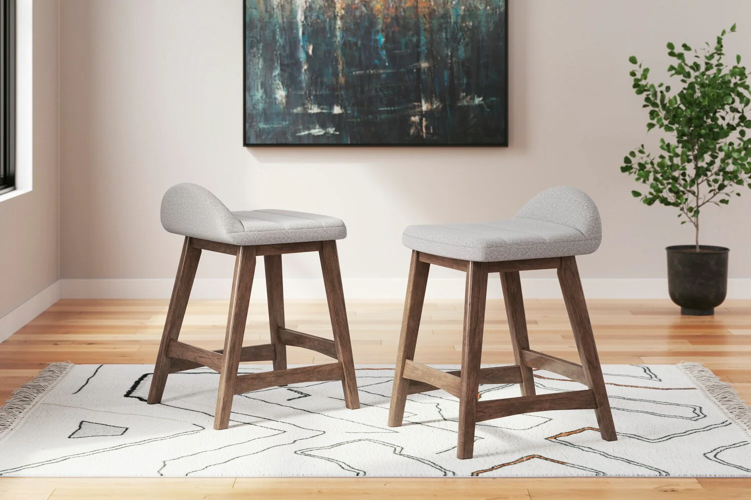 Pocono Counter-Height Stool - Grey - Image 8
