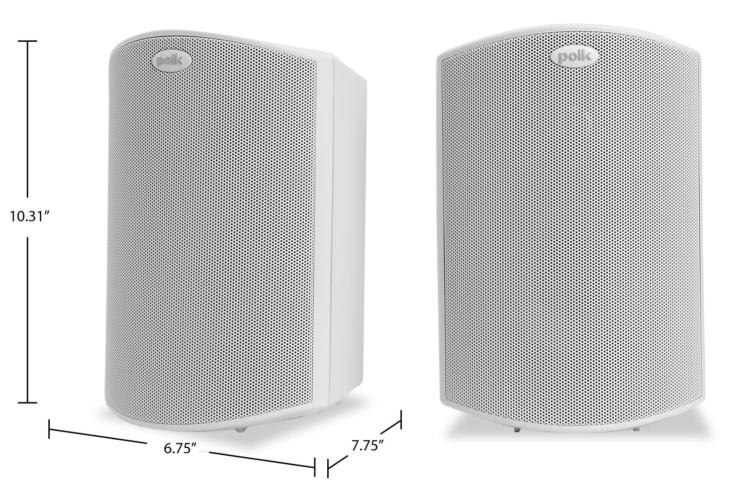 Polk Audio Atrium 5 White Outdoor Loudspeakers with 5" Drivers - AM5088 - Image 4