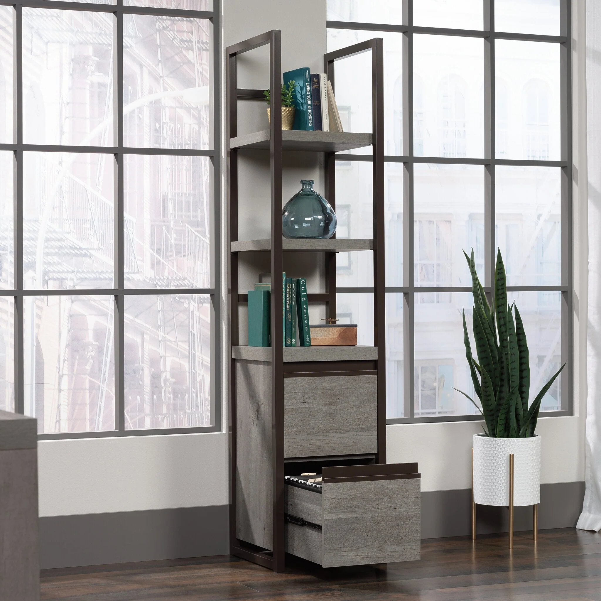Port Hill Commercial Grade Bookcase - Image 6