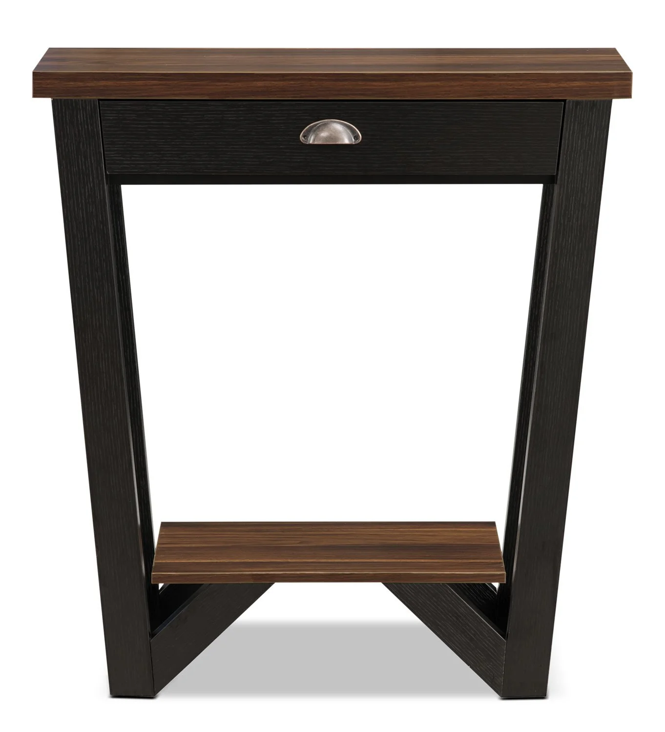 Portroe Console Table - Black - Image 2