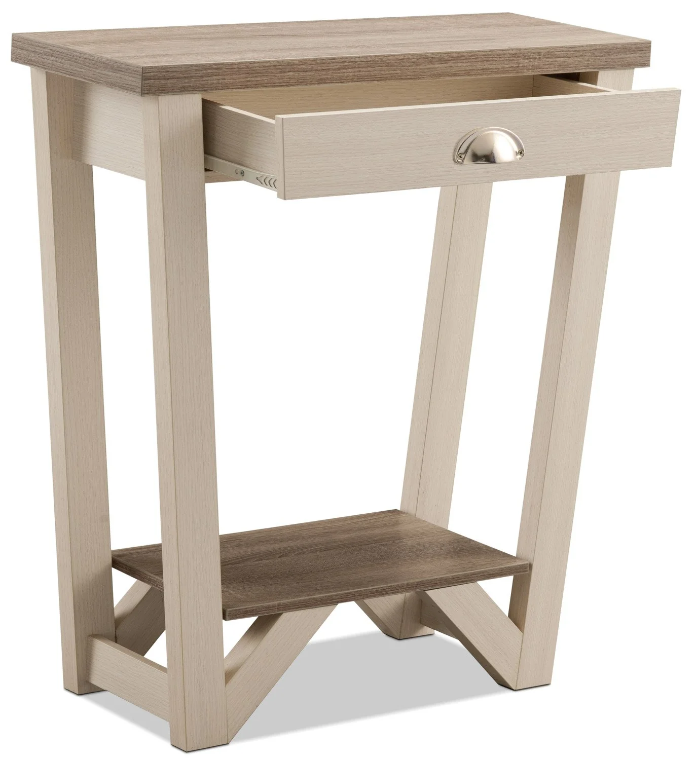 Portroe Console Table - Ivory - Image 3