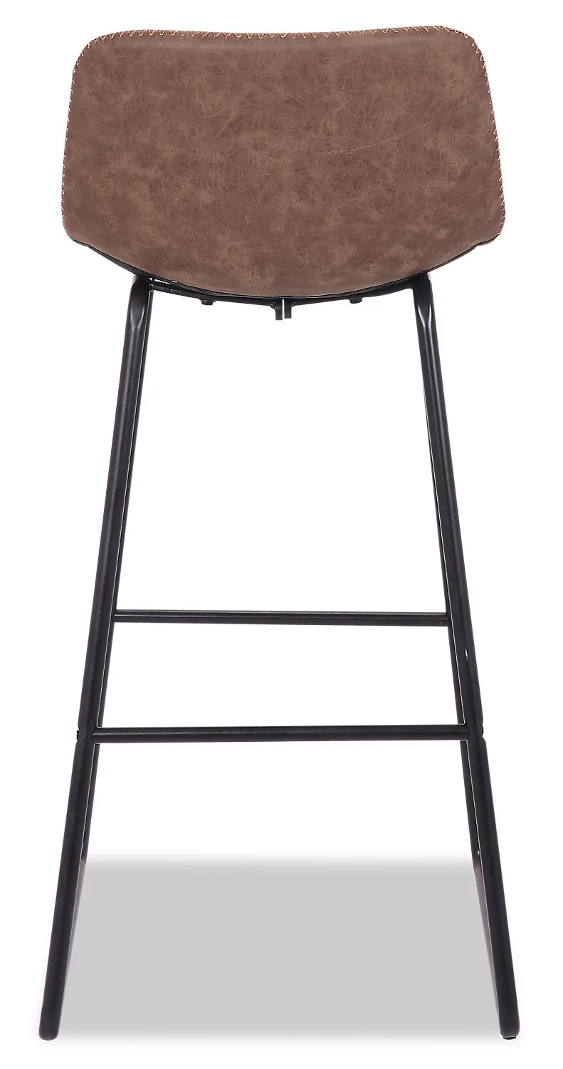 Powell Barstool - Brown - Image 4