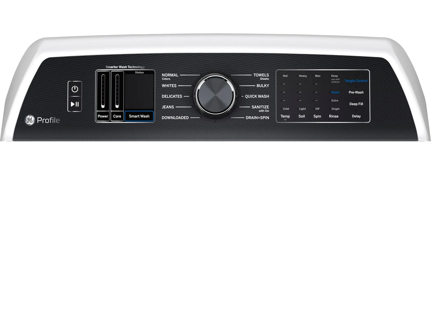 Profile 6.2 Cu. Ft. Top-Load Washer with Smarter Wash Technology - PTW705BSTWS - Image 3