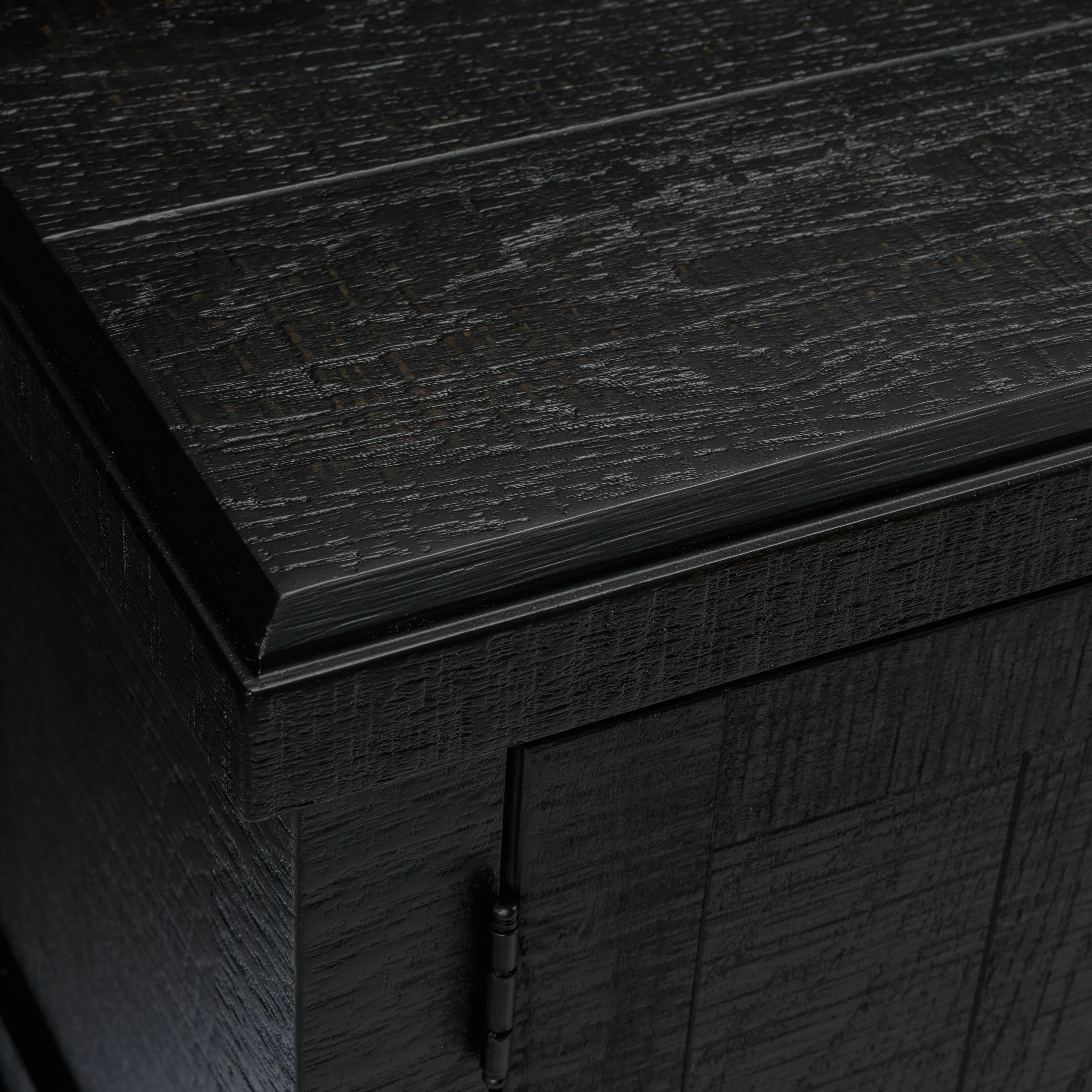 Raheny Dining Server - Black/Grey - Image 4