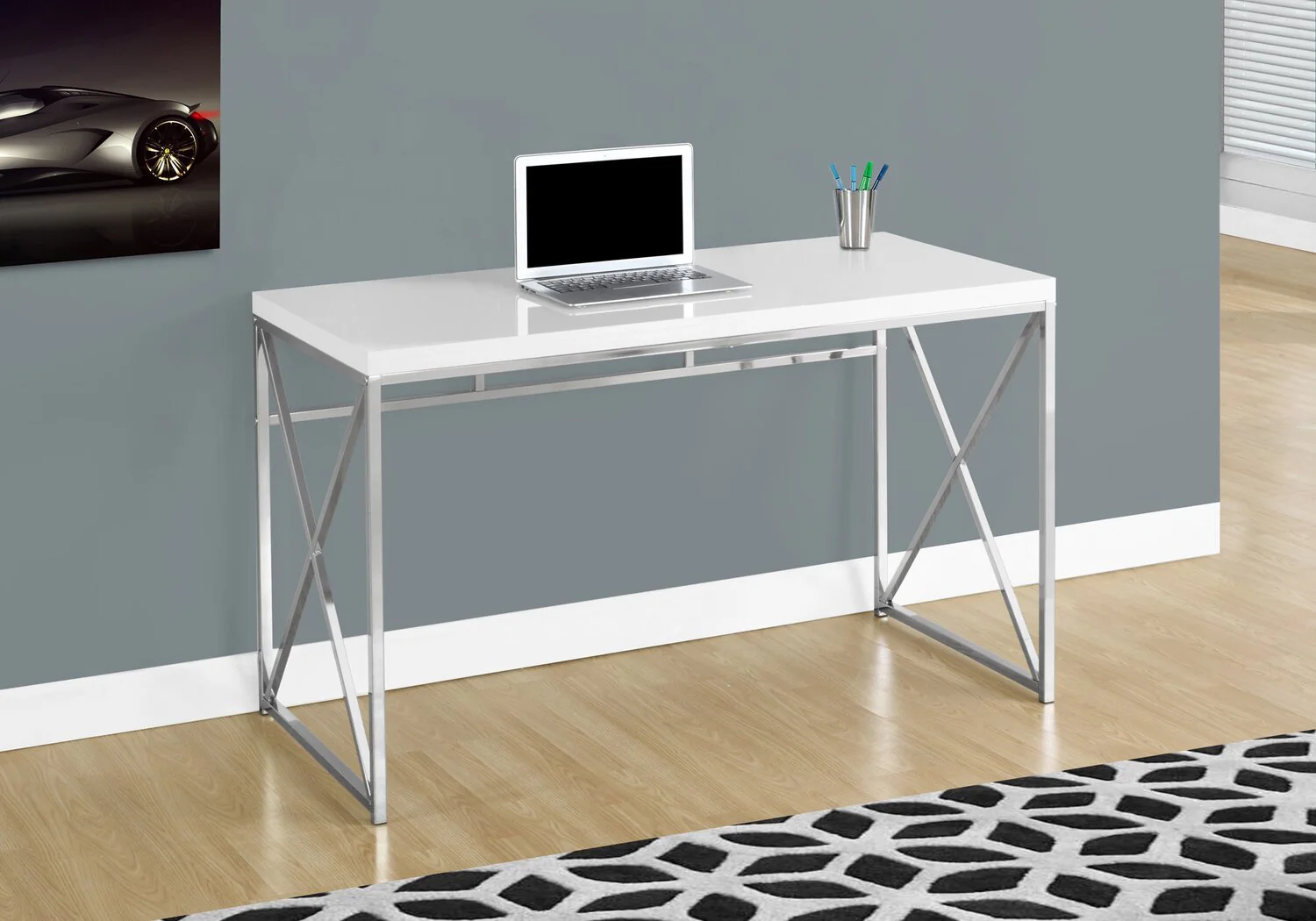 Reardan Desk - White - Image 3