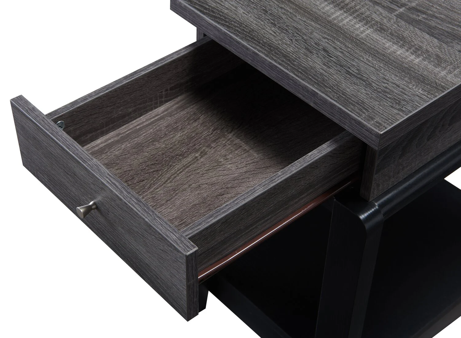 Revel Chairside Table - Grey - Image 6