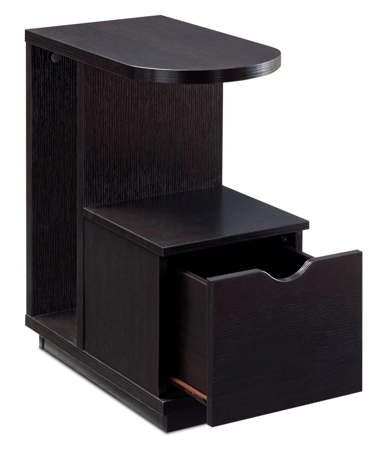 Revel Chairside Table - Red Cocoa - Image 2