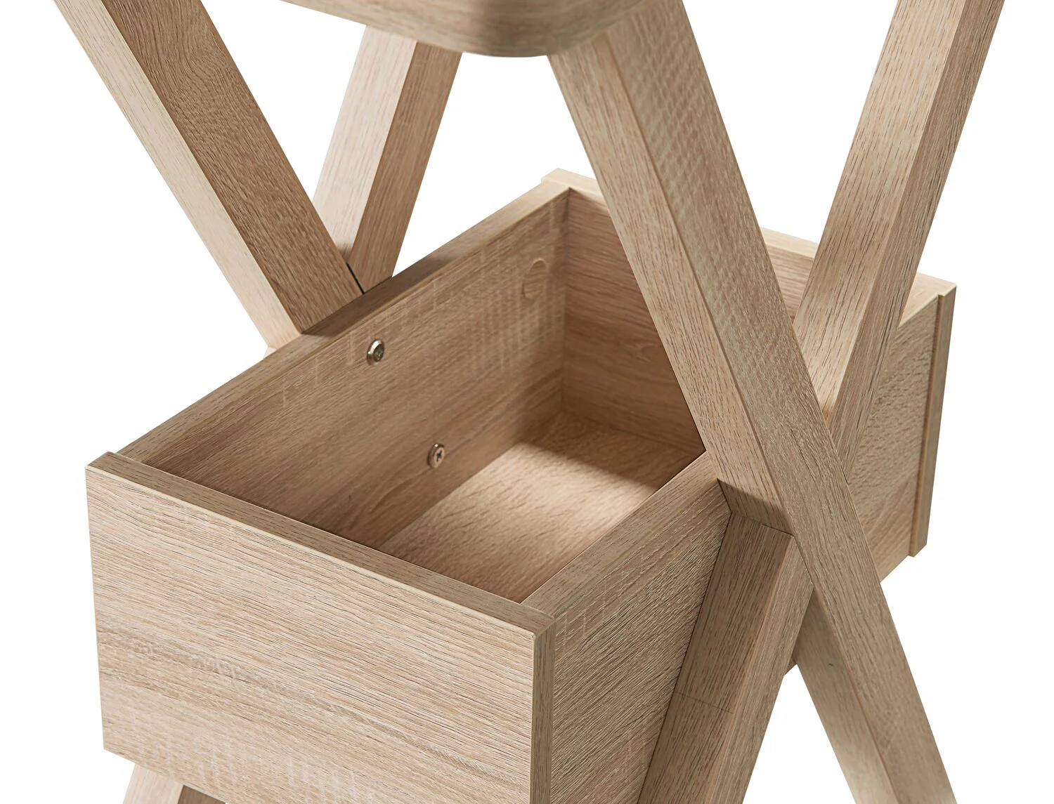 Revel Chairside Table - White - Image 5
