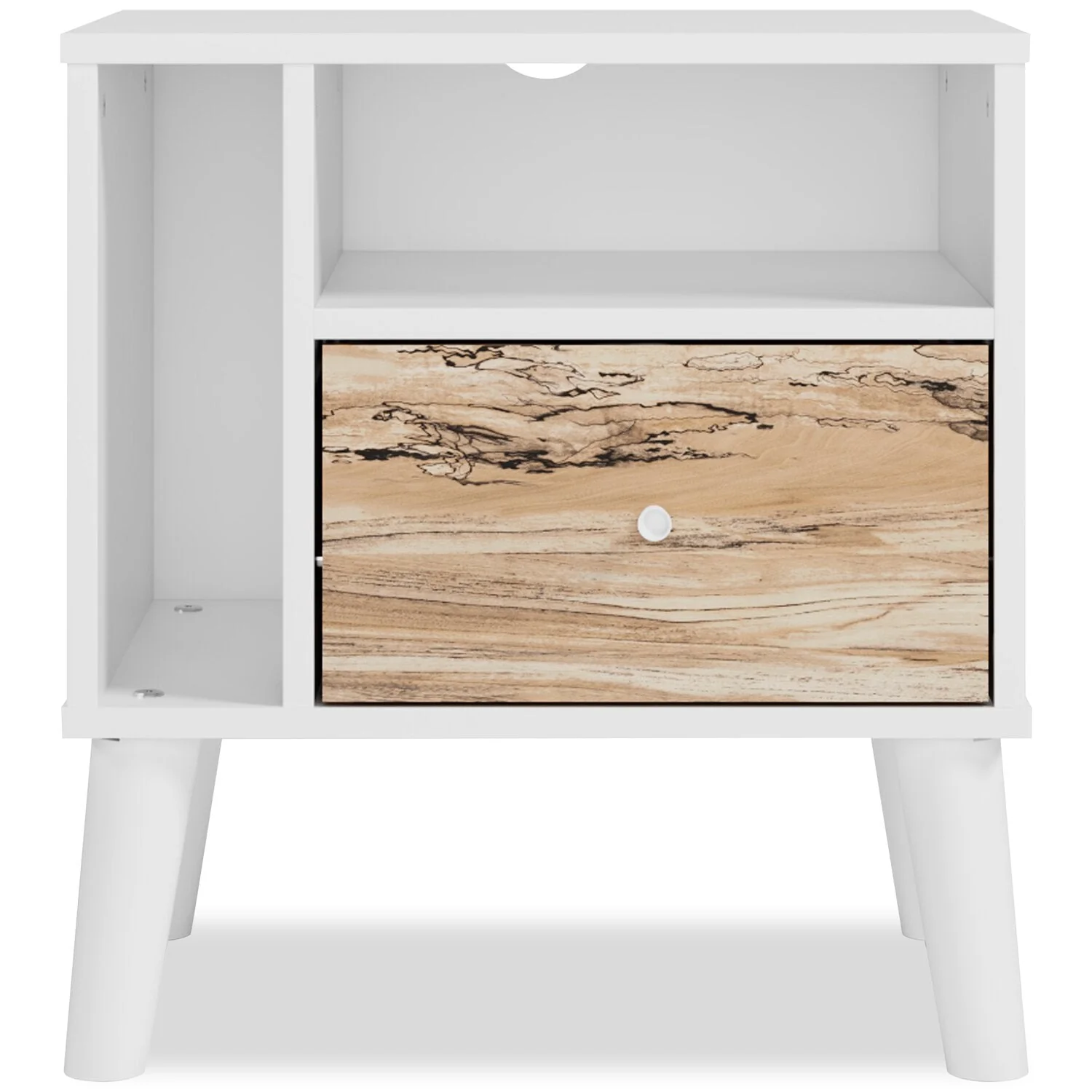 Ridge Nightstand - White - Image 2